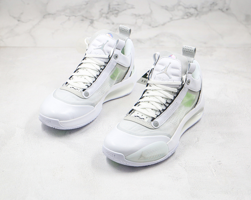 Nike Air Jordan 34 Low PF White Sneakers