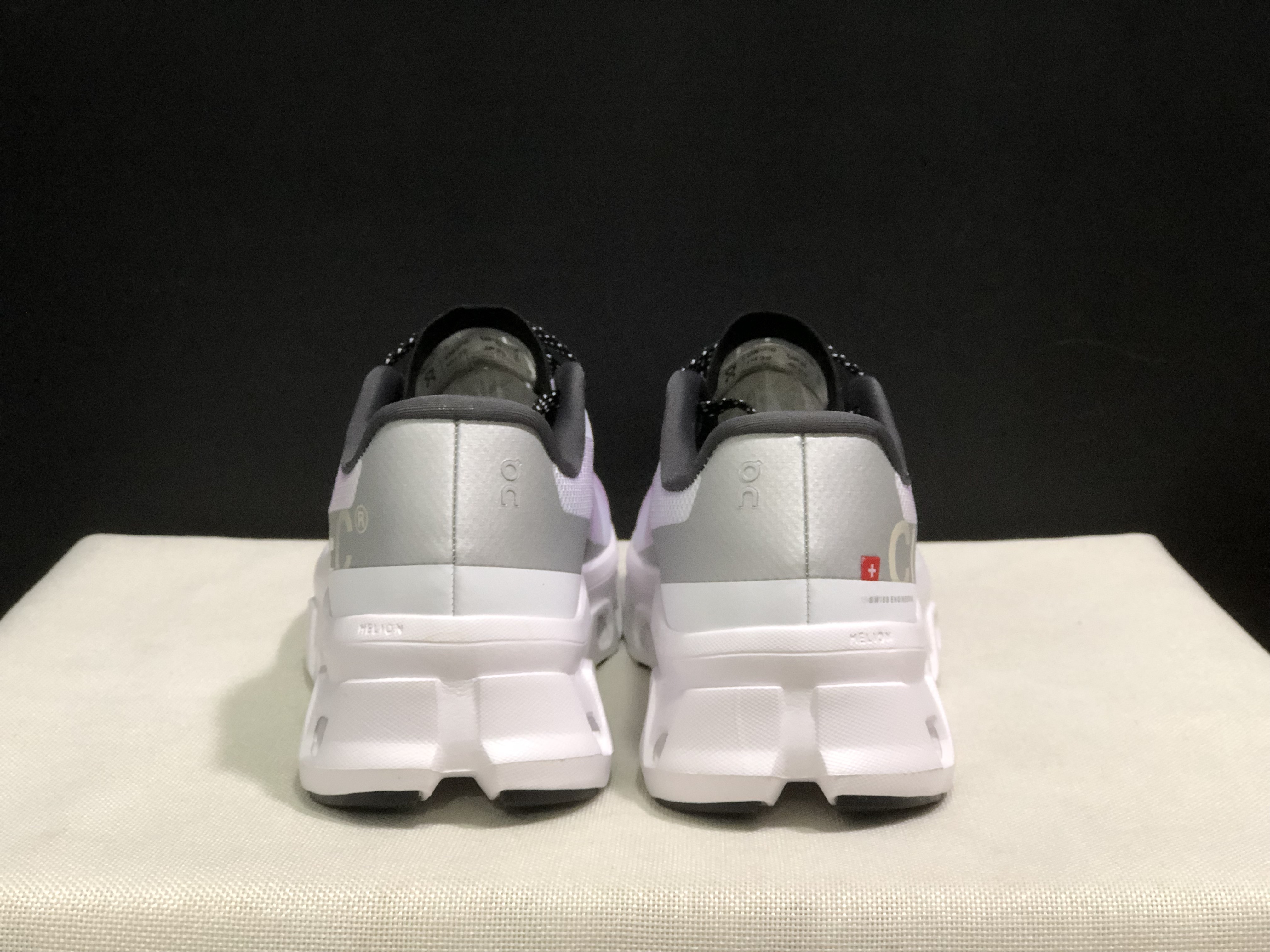 On Running Cloudmonster Anti-Slip Running Shoes Pinkish Purple/White