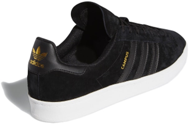 Adidas Originals Campus Adv Black White Gold FV5946 Shoes