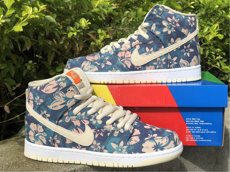 Nike SB Dunk High Pro QS Hawaii Maui Wowie Multicoloured Sneakers