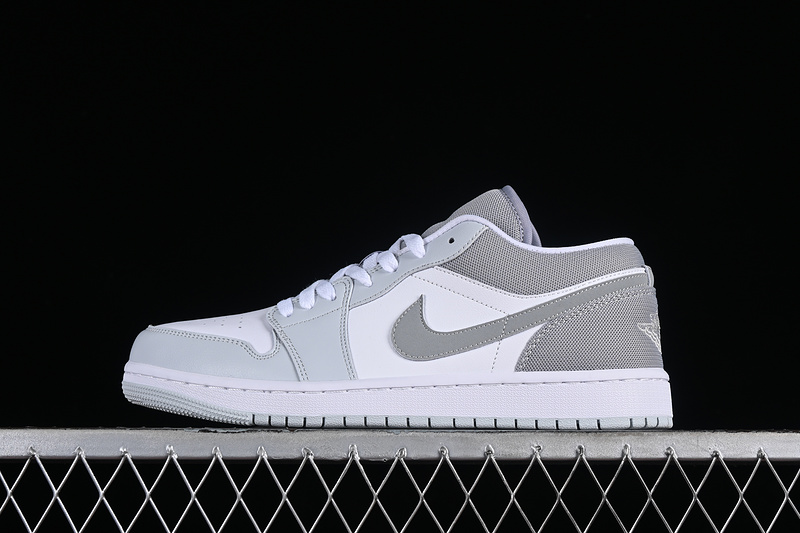 Nike Air Jordan 1 Grey White Sneakers
