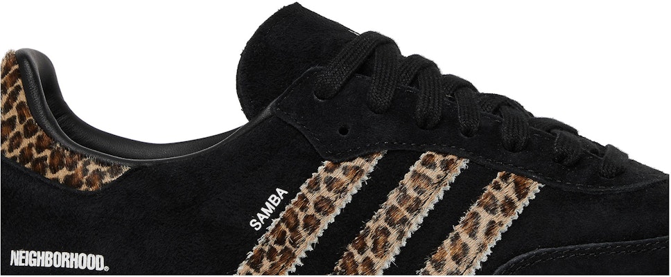 END NBHD Adidas Samba Black Leopard GX5005 Shoes
