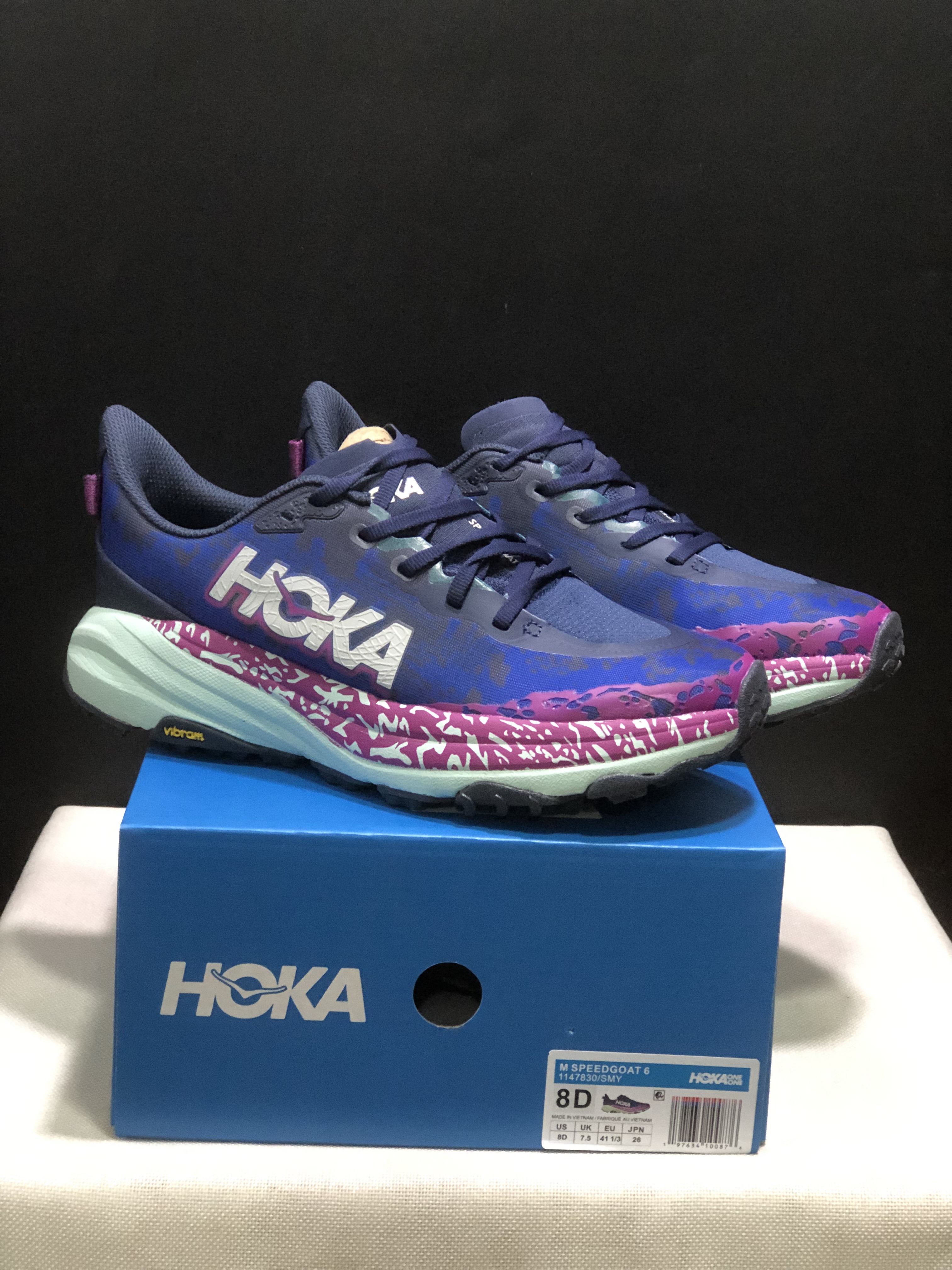 Hoka One One Speedgoat 6 Purple Trail Running Shoes Sneakers