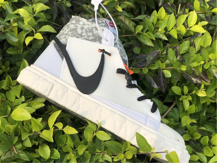Nike Blazer Mid Readymade White Black Camo Sneakers
