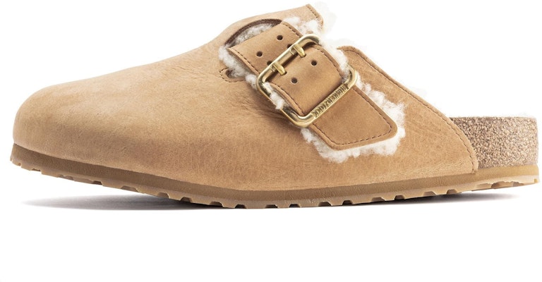 Birkenstock Boston 1023316 Brown Leather Sandals