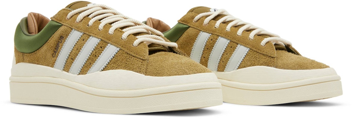 Bad Bunny Adidas Campus Light Olive Green ID7950 Lifestyle Shoes