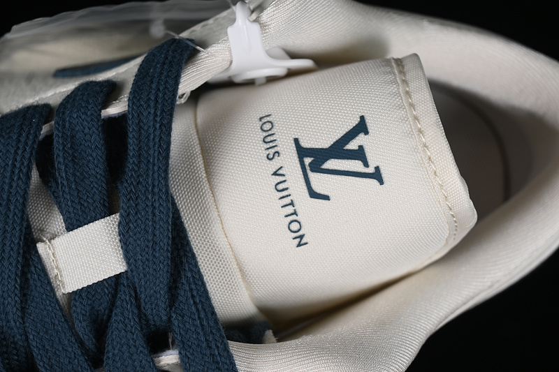 Nike Air Jordan 1 Low LV Blue Sole White Sneakers