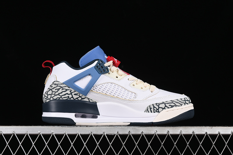 Nike Air Jordan Spizike Low Armory Navy White Sneakers