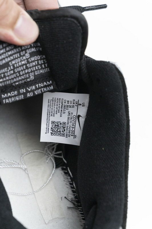 Nike SB Dunk Low Pro ISO Black White Sneakers