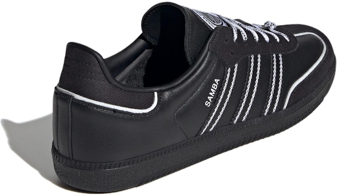 Adidas TOC Samba Black White Silver IF3918 Shoes