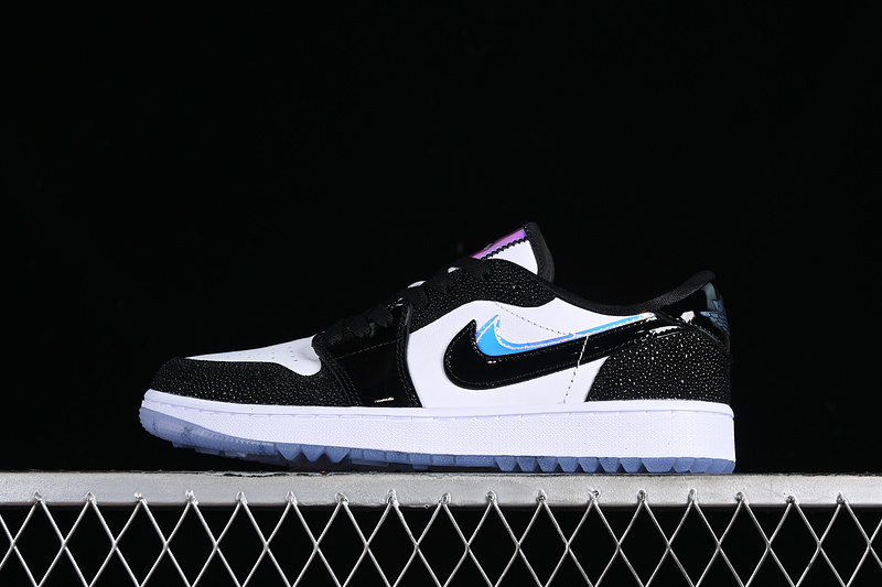 Nike Air Jordan 1 Low Golf NRG Endless Pursuit Pack Black White Blue Sneakers