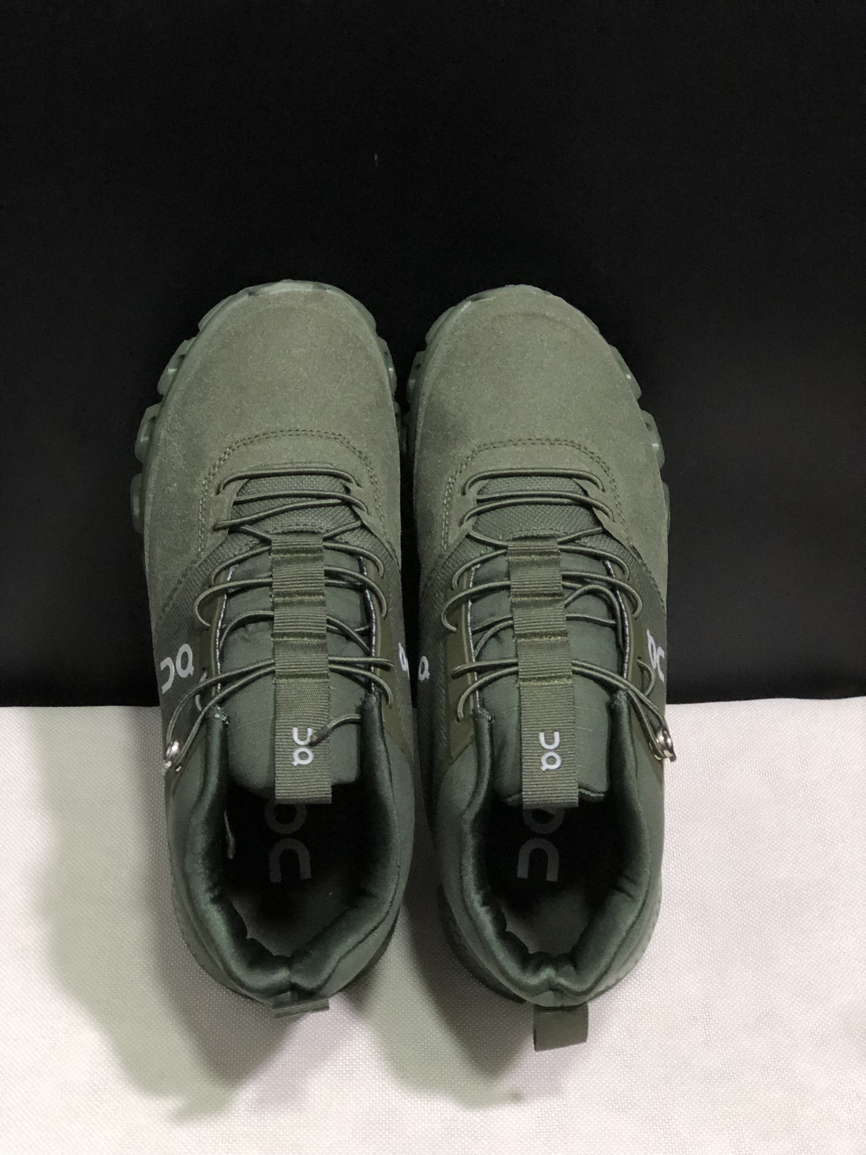 On Running Cloud Hi Edge Outdoor Training Running Shoes Forest Green