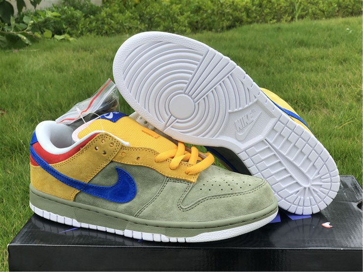 Nike Dunk Low Premium SB Puff-n-Stuff Green Sneakers