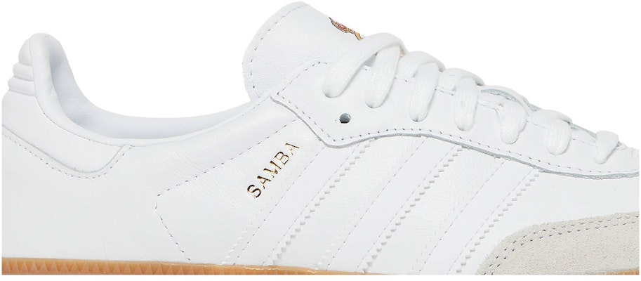 Real Madrid Adidas Samba Team White Gum HQ7032 Shoes
