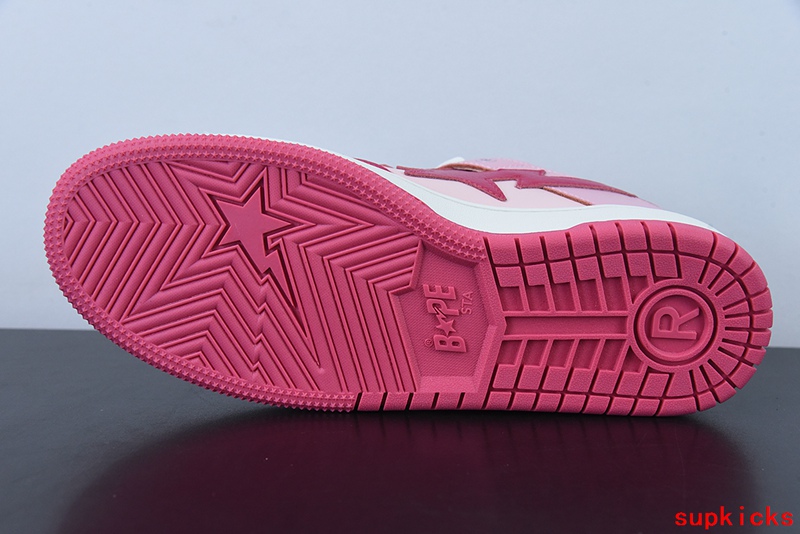 A Bathing Ape Bape Sta Sk8 Pink Gradient Camo