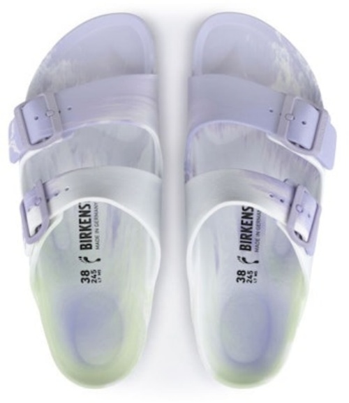 Birkenstock Arizona EVA Purple White 1024556 Fashion Slippers