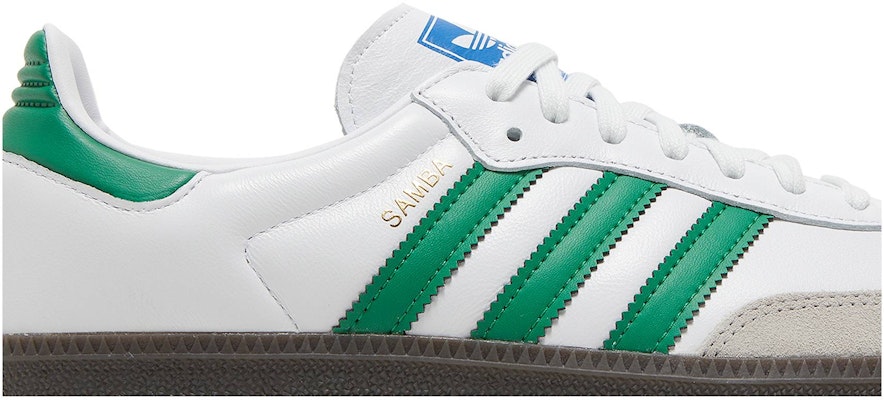 Adidas Samba White Green IG1024 Shoes