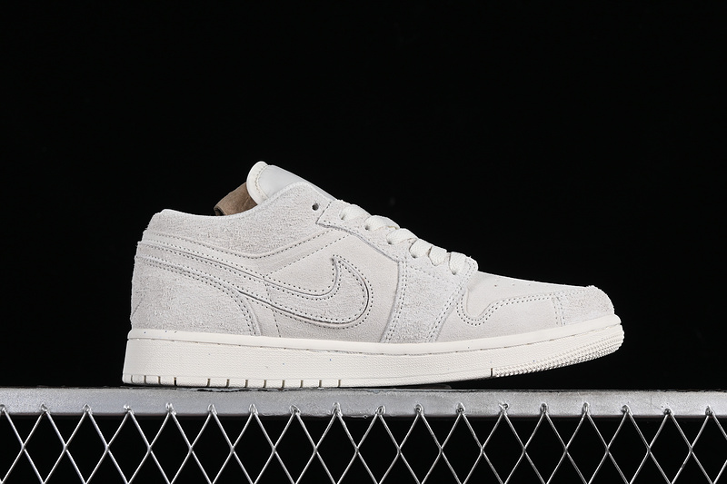 Nike Air Jordan 1 Low Craft Pale Ivory Sail Legend Sneakers