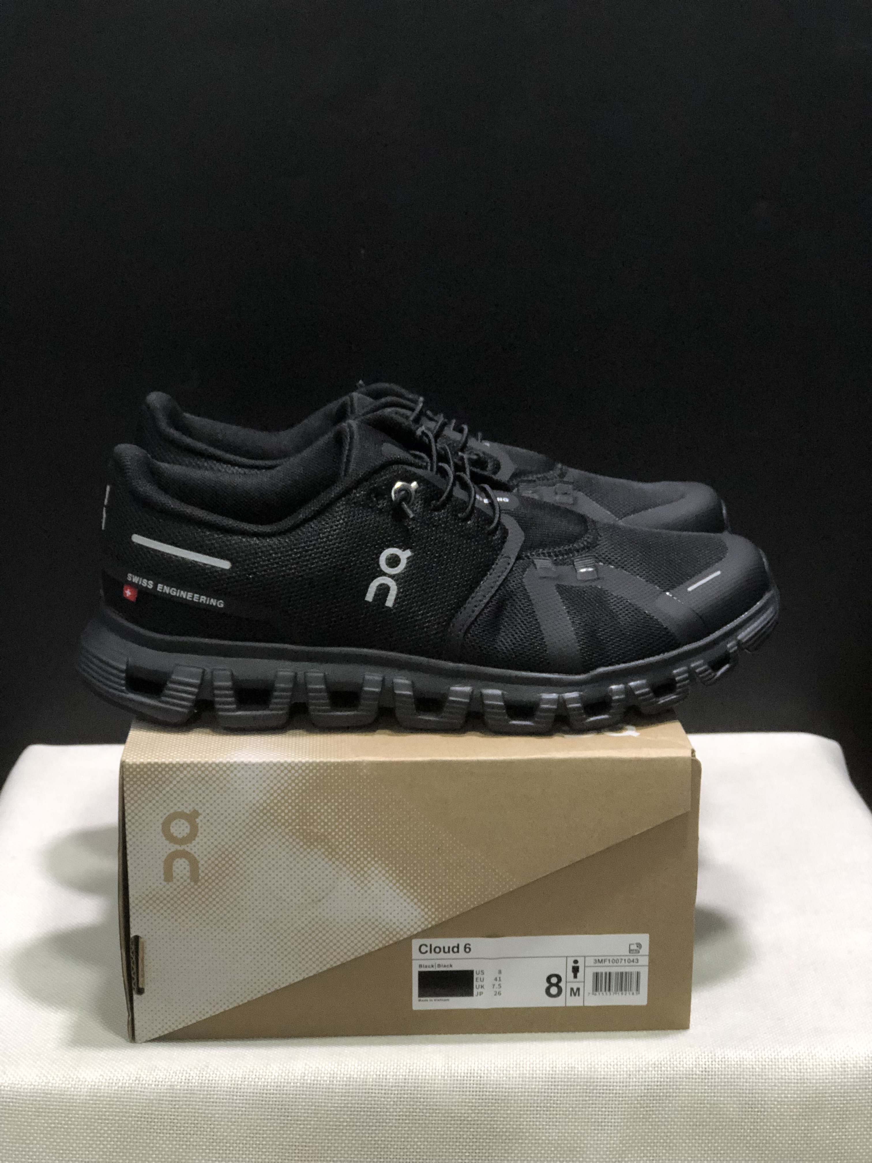 On Running Cloud 6 Casual Life Shoes Black