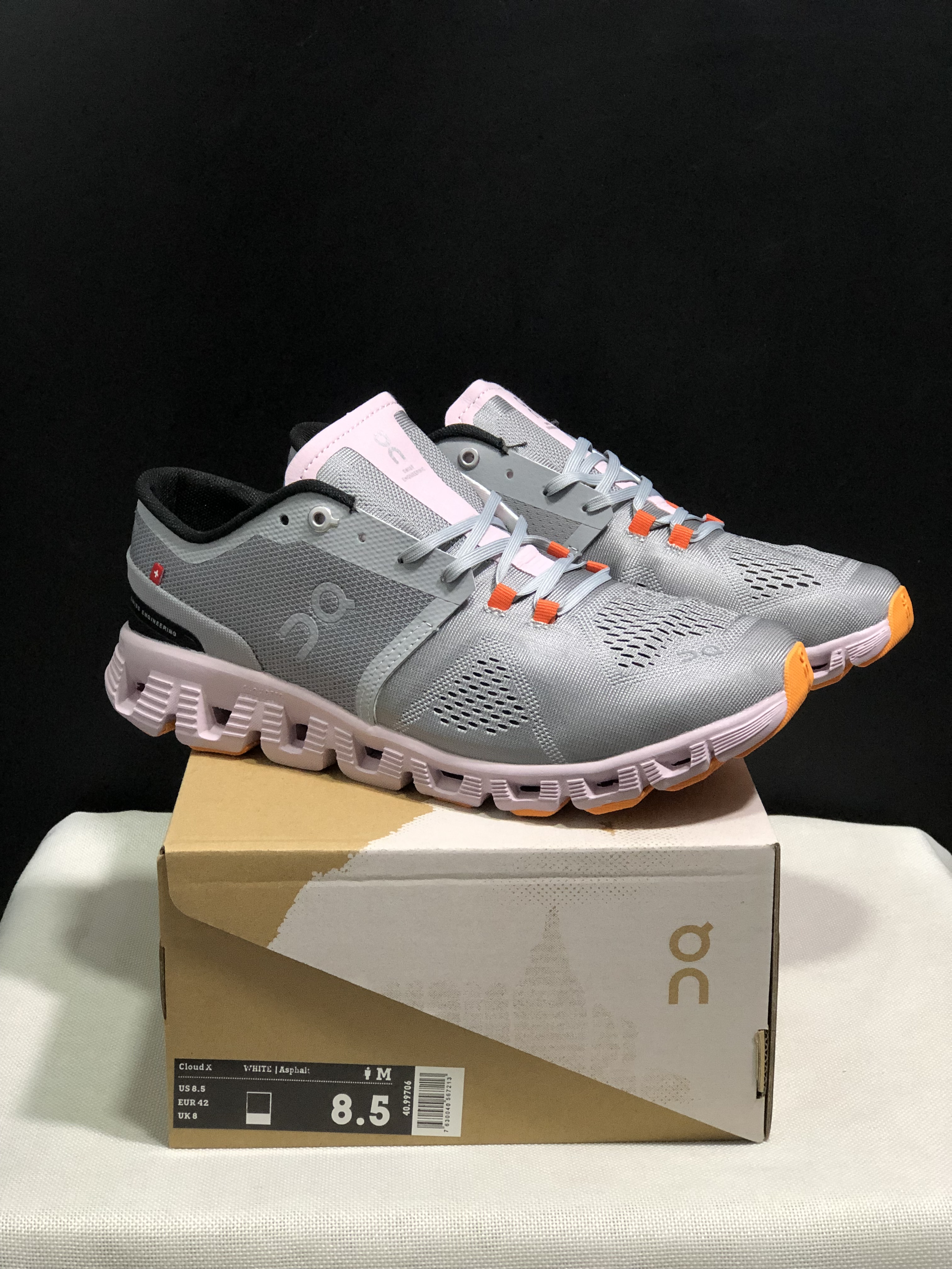On Running Cloud X3 Shift Multi-Functional Running Shoes Alloy Ash/Pink