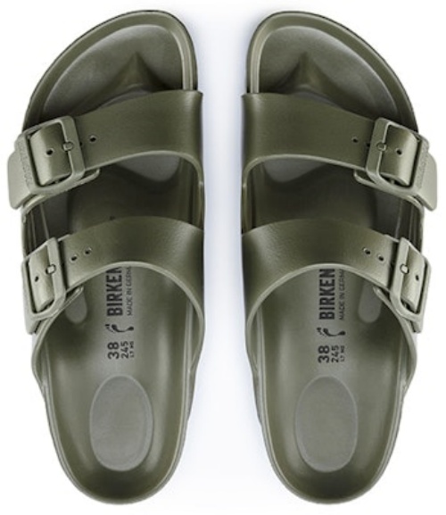 Birkenstock EVA Series Double Buckle Style Green Version 1019094 Fashion Slippers