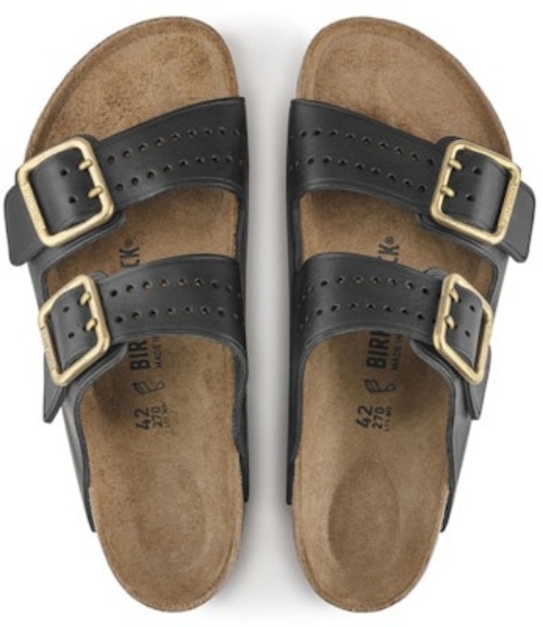 Birkenstock Arizona Bold Leather 1022604 Black Sandals