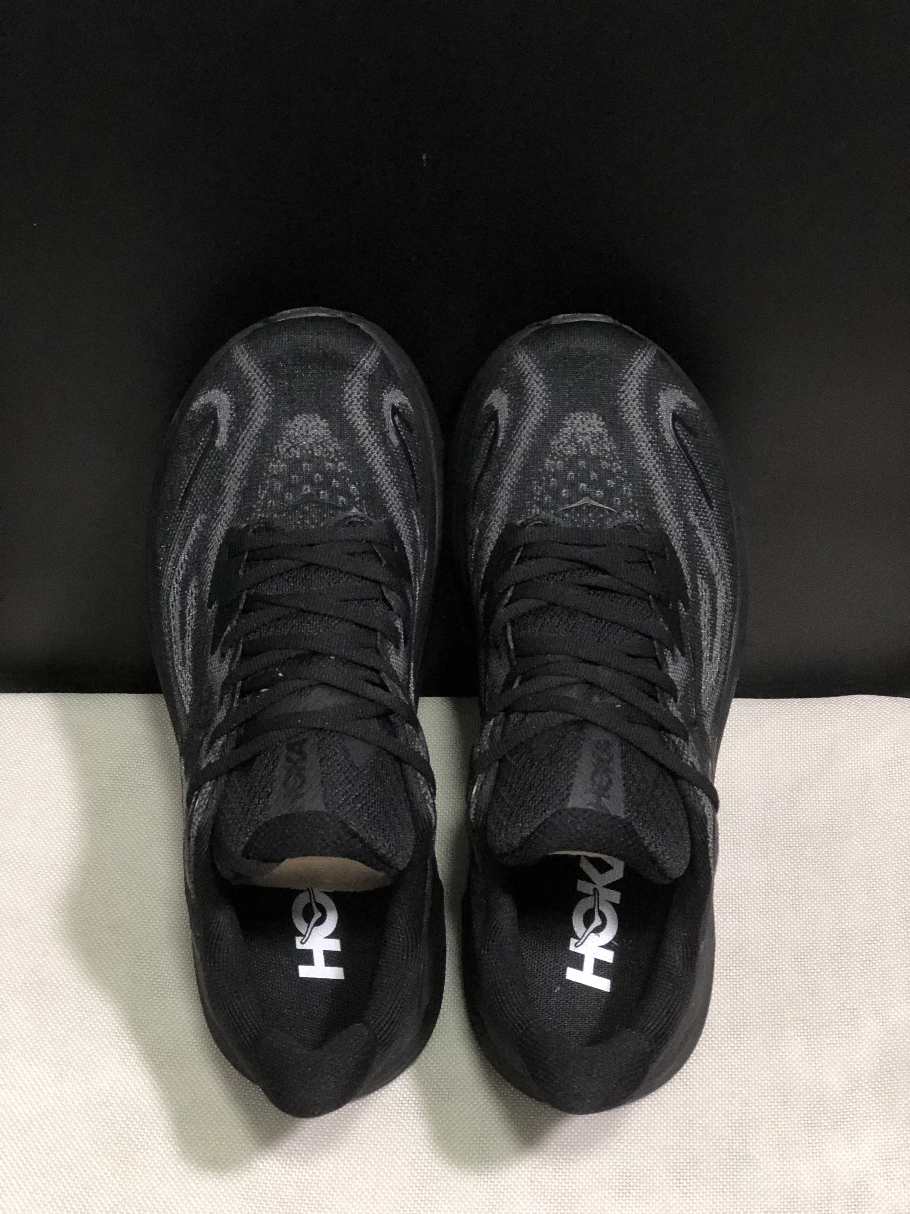 Hoka One One Clifton 10 Fashion Shoes Sneakers Black