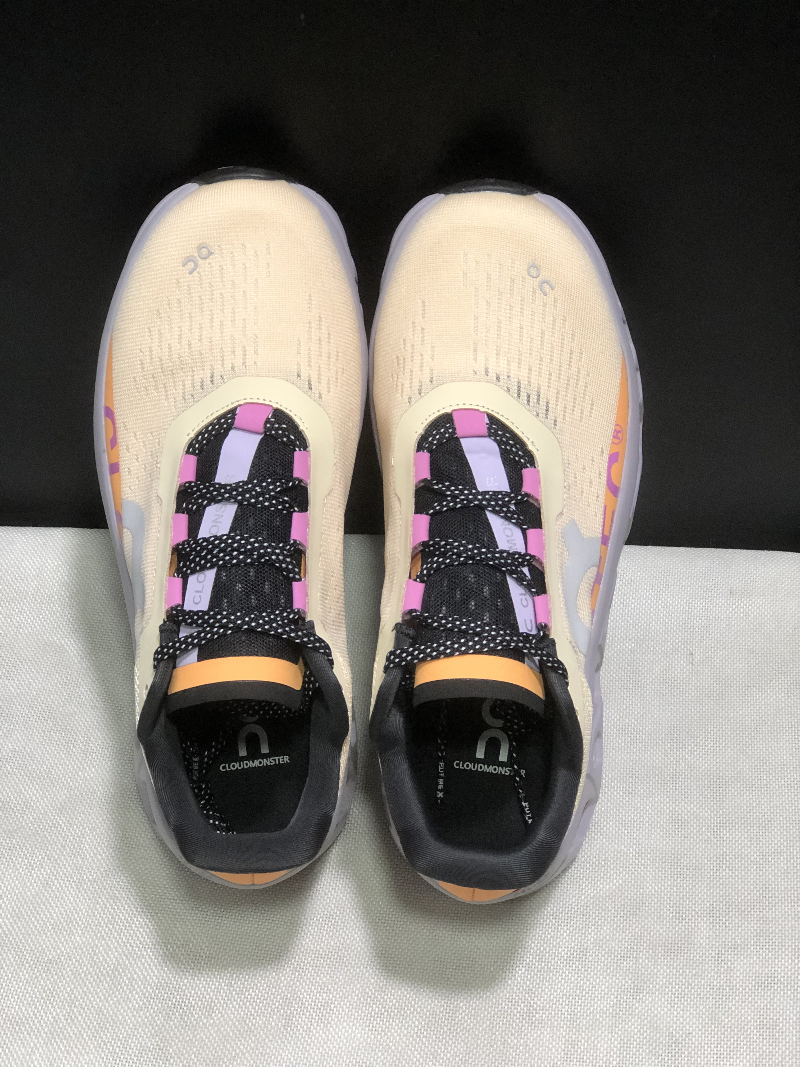 On Running Cloudmonster Anti-Slip Running Shoes Blonde/Fade