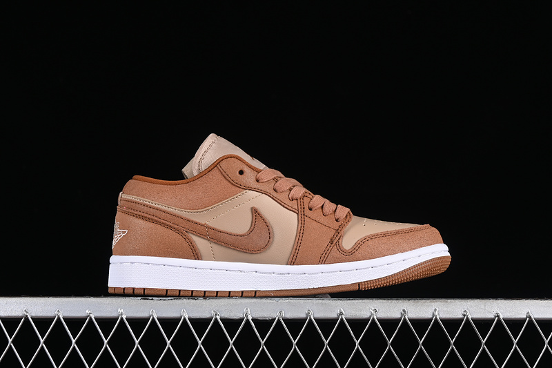 Nike Air Jordan 1 Low SE Legend Medium Brown Coffee Sneakers