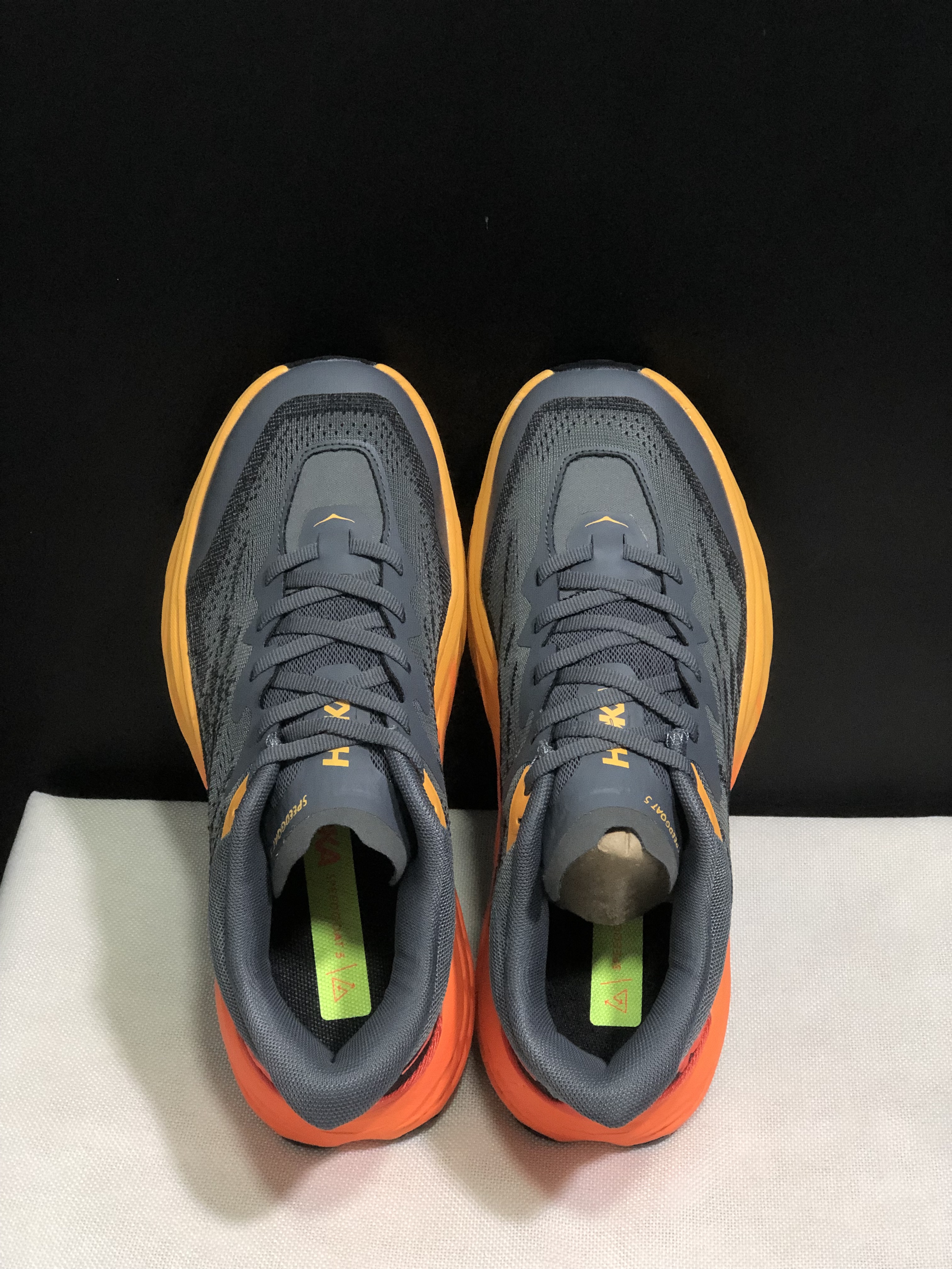 Hoka One One Speedgoat 5 Trail Running Shoes Sneakers Dark Grey