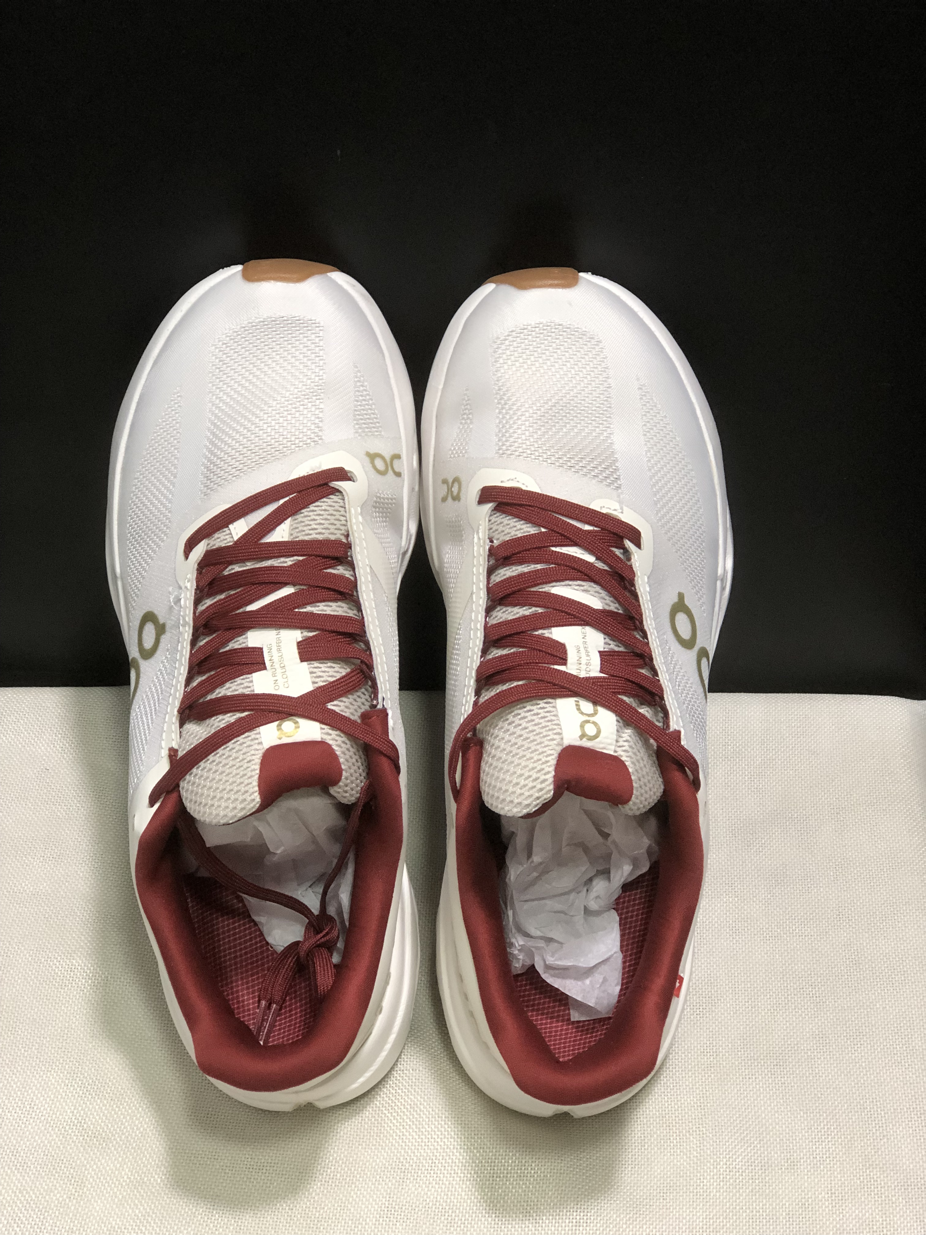 On Running Cloudsurfer Next Casual Running Shoes White/Flame