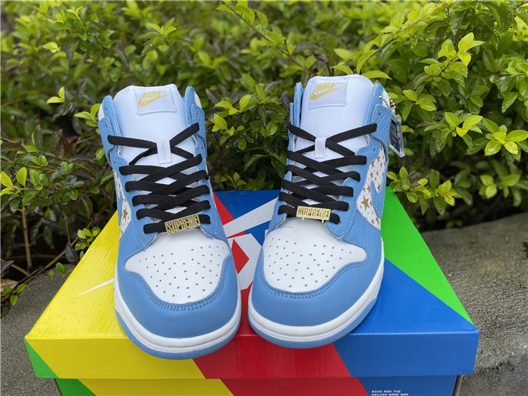Nike SB Dunk High Pro Supreme Blue 2003 Sneakers