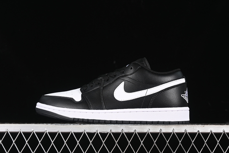 Nike Air Jordan 1 Low Black White Sneakers