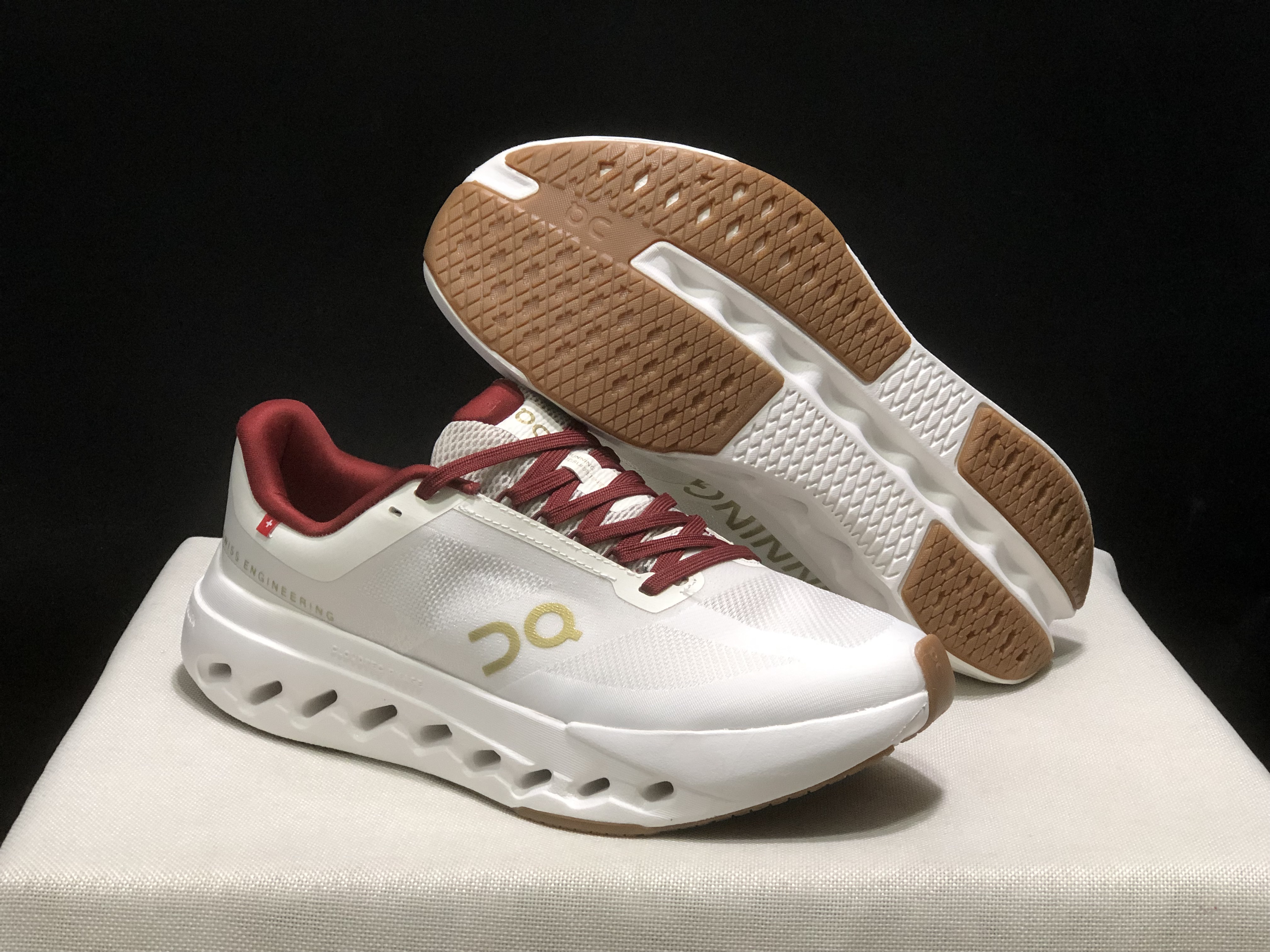 On Running Cloudsurfer Next Casual Running Shoes White/Flame