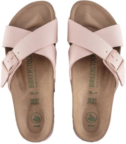 Birkenstock Siena Tex Vegan Soft Pink 1021546 Fashion Slippers