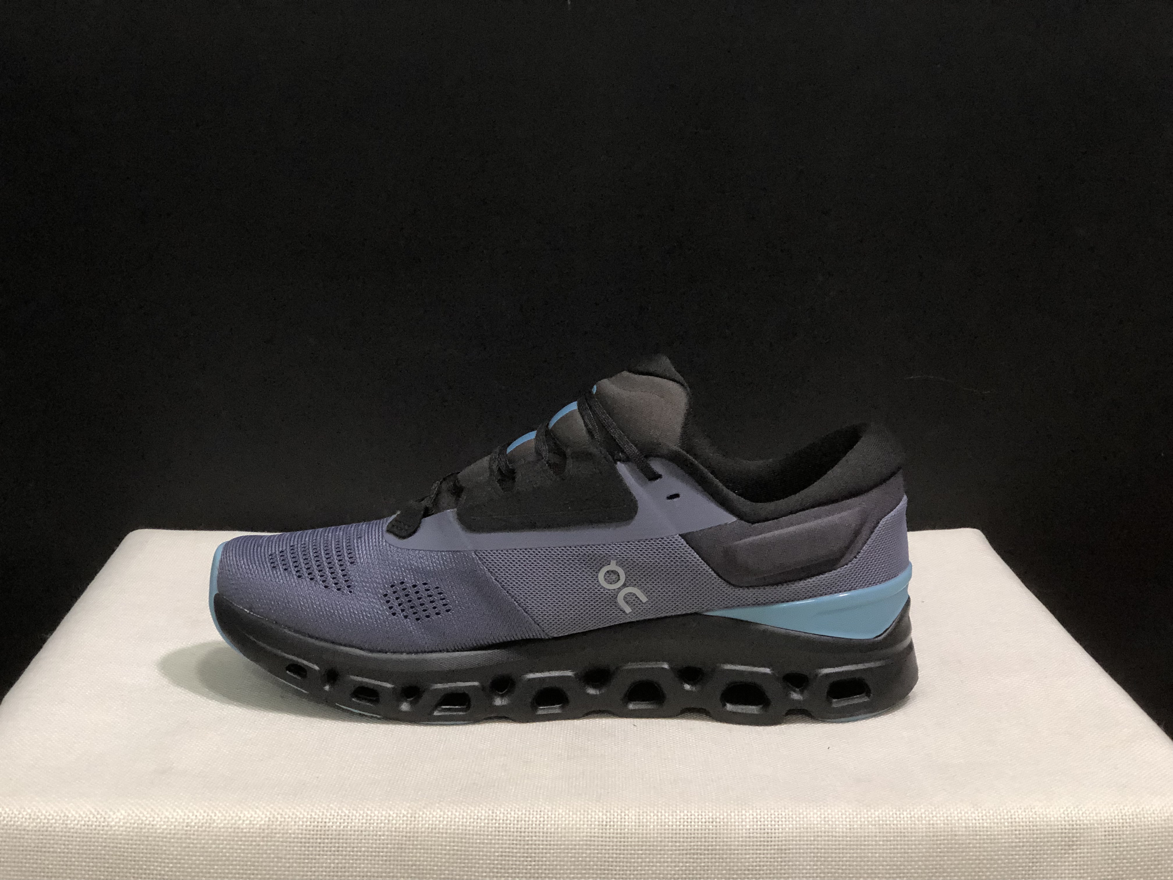 On Running Cloudstratus 3 Anti-Slip Running Shoes Dark Blue/Black