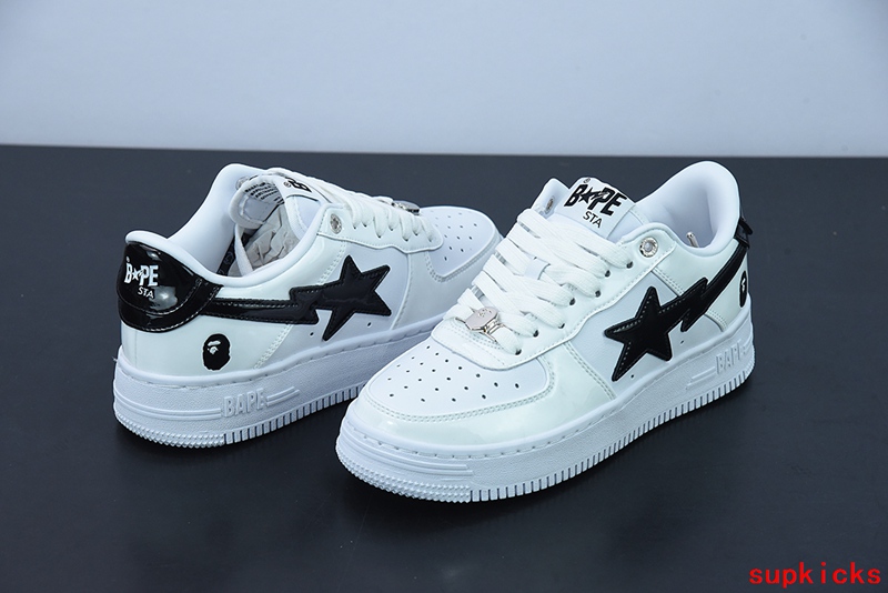 A Bathing Ape Bape Sta Sk8 White Black