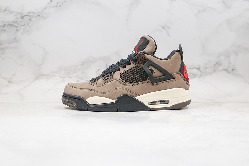 Nike Air Jordan 4 Retro Brown Sneakers
