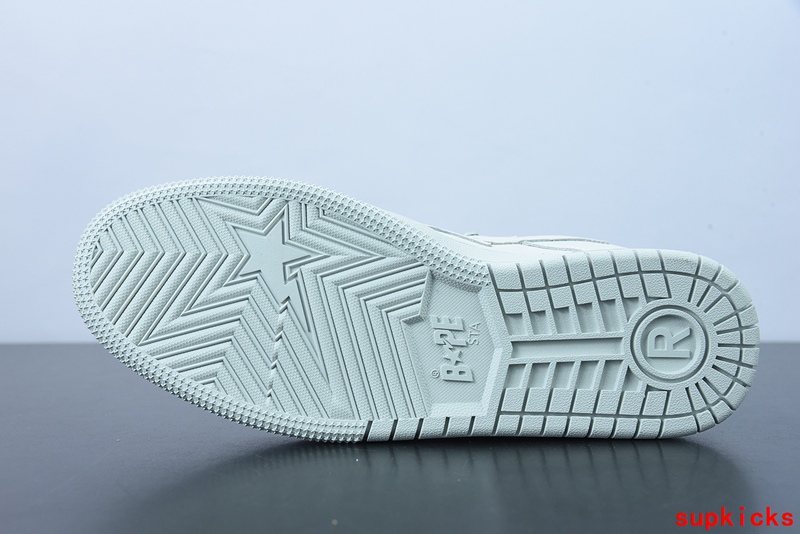 A Bathing Ape Bape Sta Sk8 Pure White