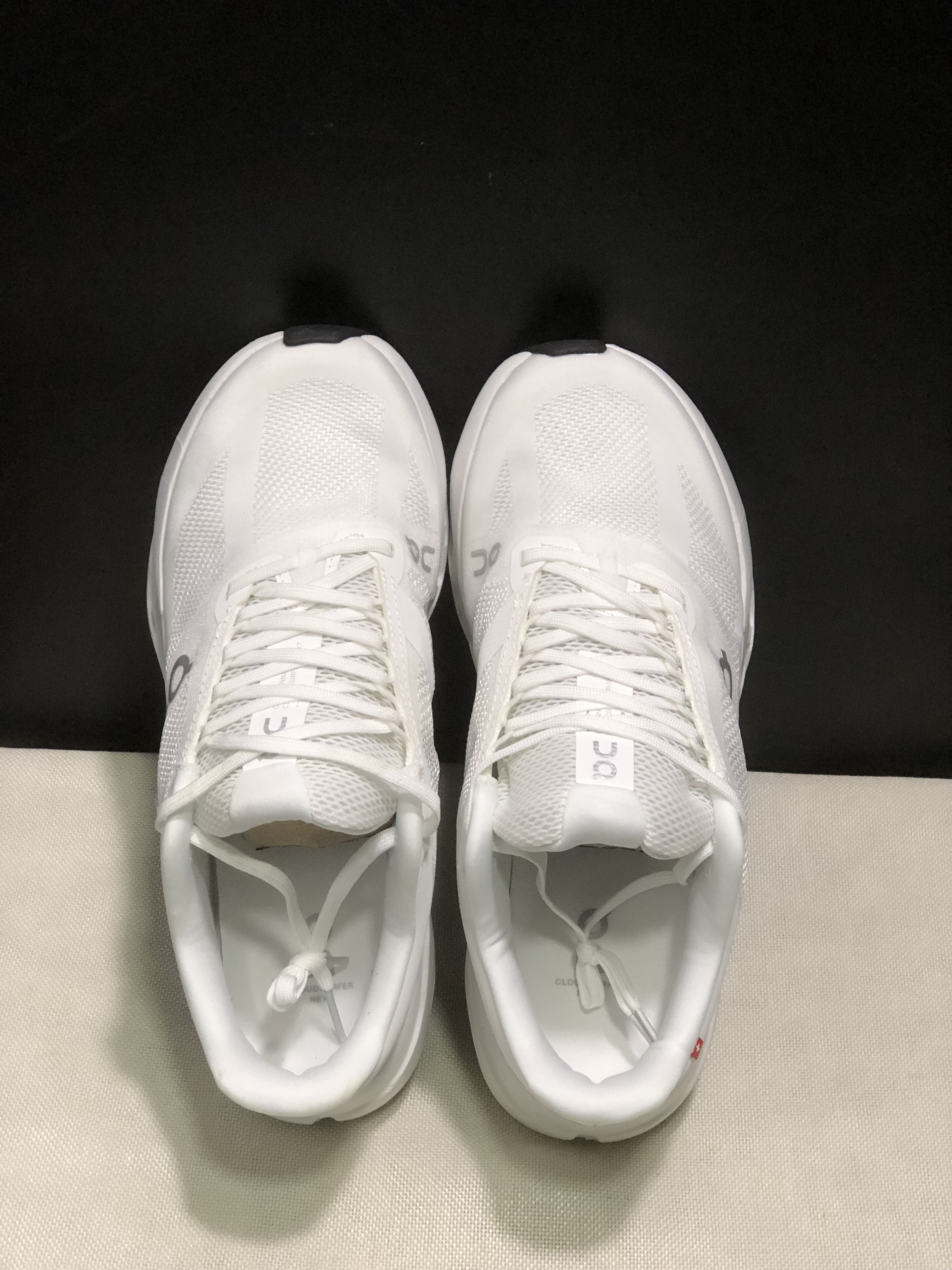 On Running Cloudsurfer Next Casual Running Shoes All White