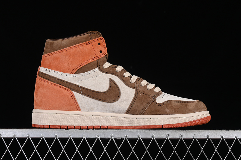 Nike Air Jordan 1 High Dusted Clay Burnt Sunrise Sneakers