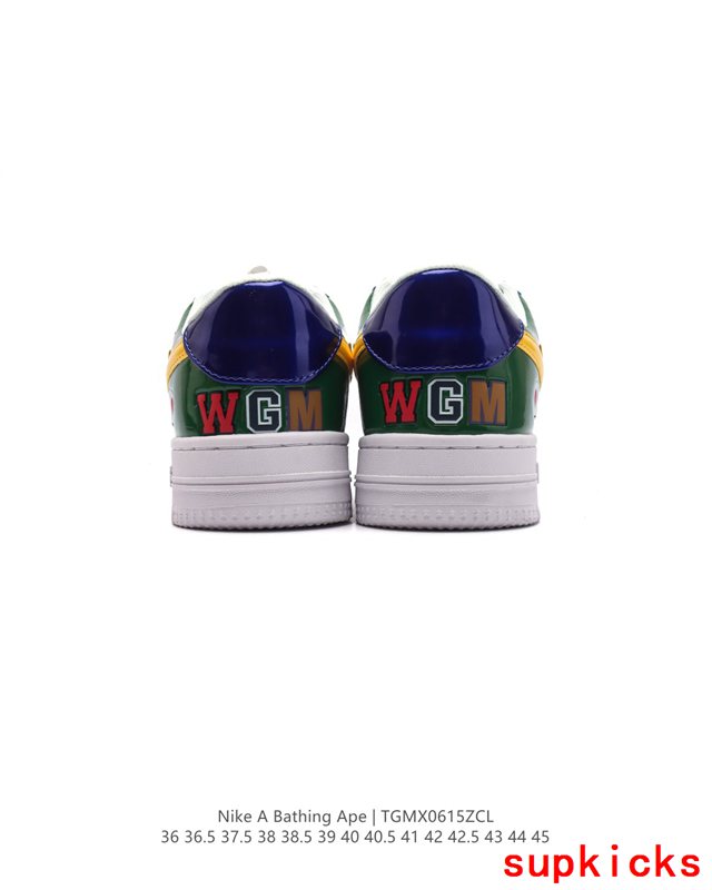 A Bathing Ape Bape Sta Low Shark Green