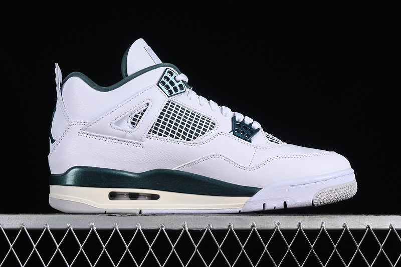 Nike Air Jordan 4 Retro Oxidized Gree White Green Sneakers
