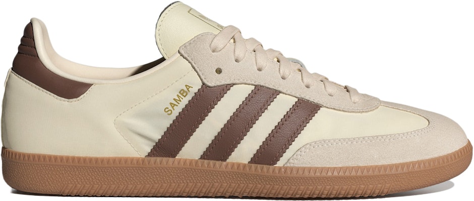 Adidas Samba OG Cream White Preloved Brown ID1447 Lifestyle Shoes