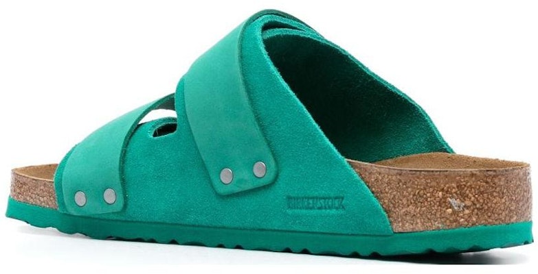 Birkenstock Uji Green Fleece 1025673 Fashion Slippers