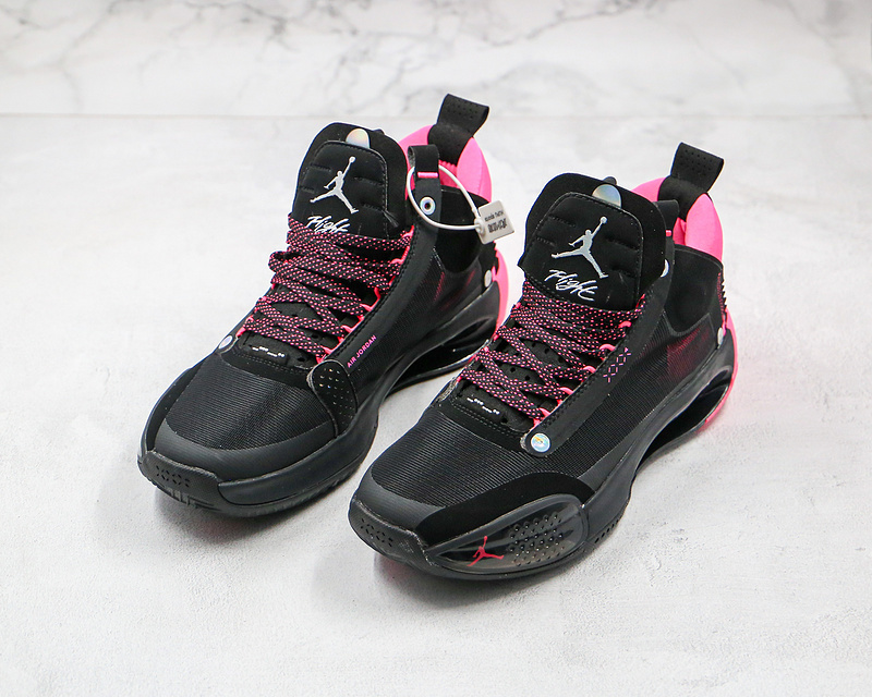 Nike Air Jordan 34 Black Pink Sneakers