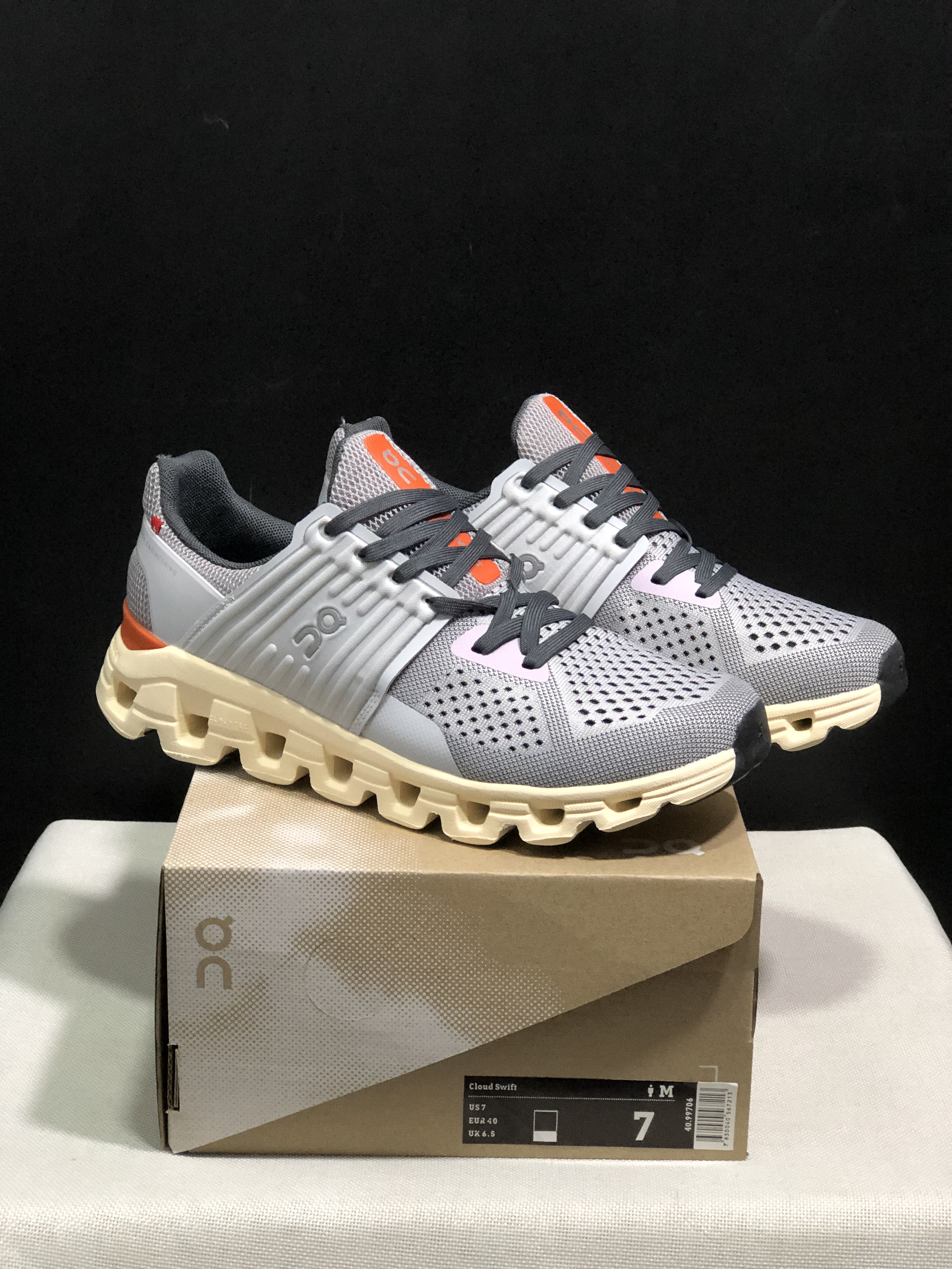 On Running Cloudswift Cushioning Running Shoes Grey