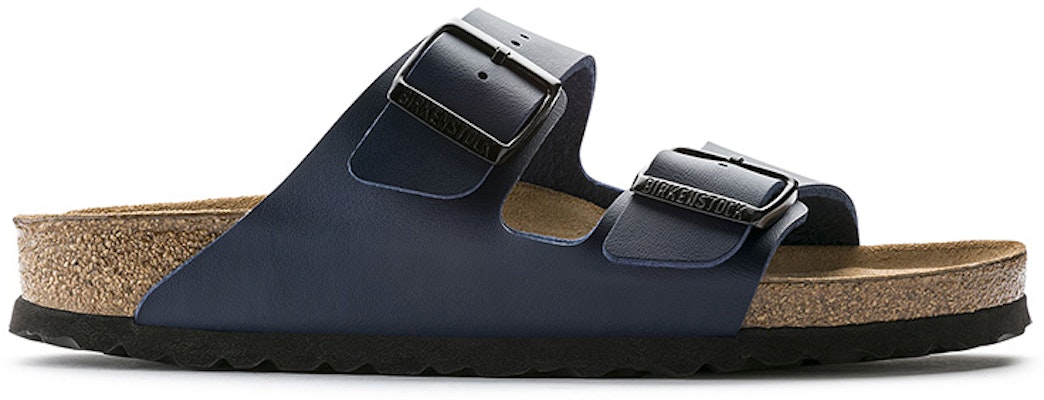 Birkenstock Arizona Navy Synthetic Leather 51061 Fashion Slippers