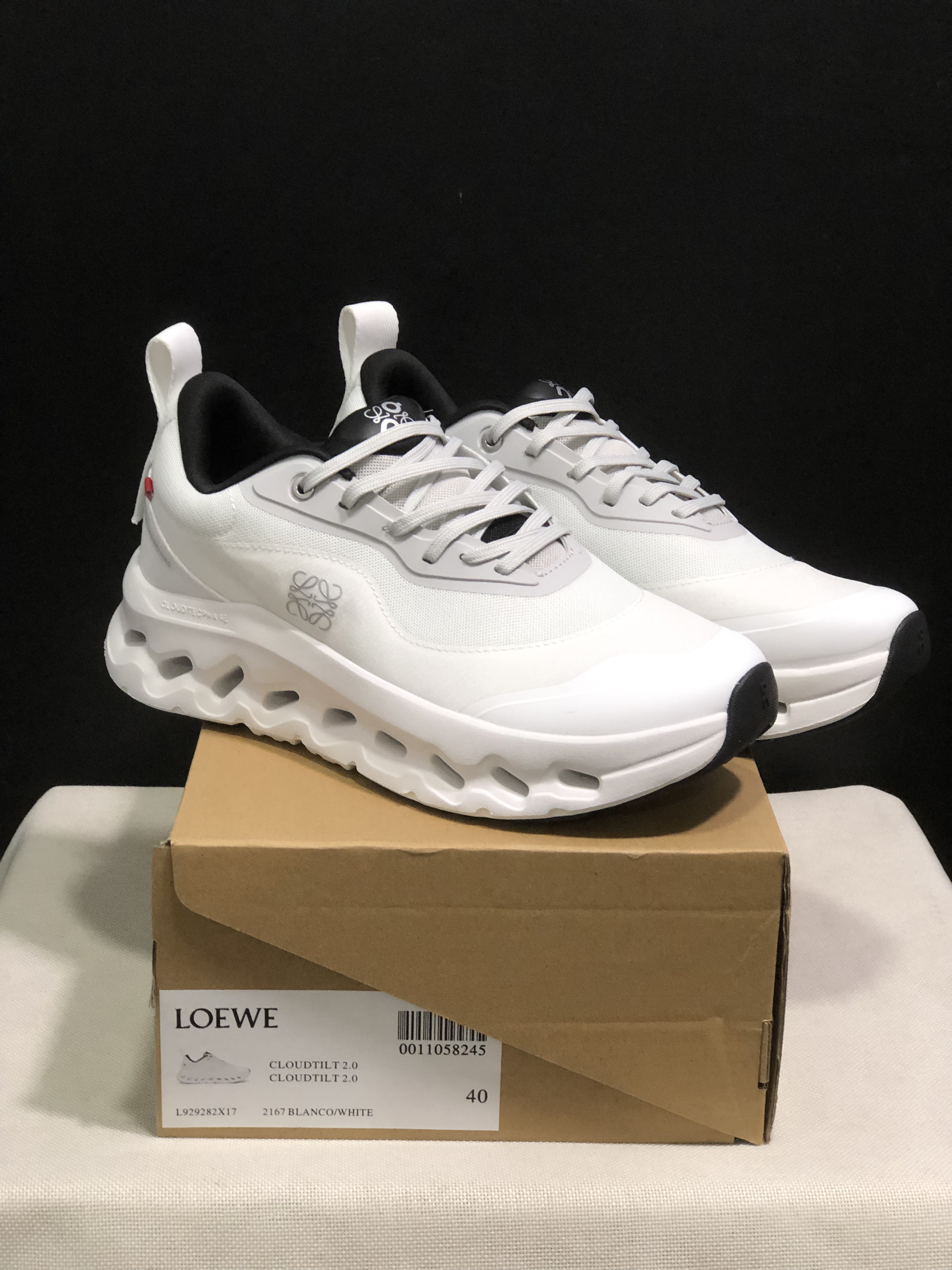 LOEWE x On Running Cloudtilt 2.0 White Casual Sports Shoes