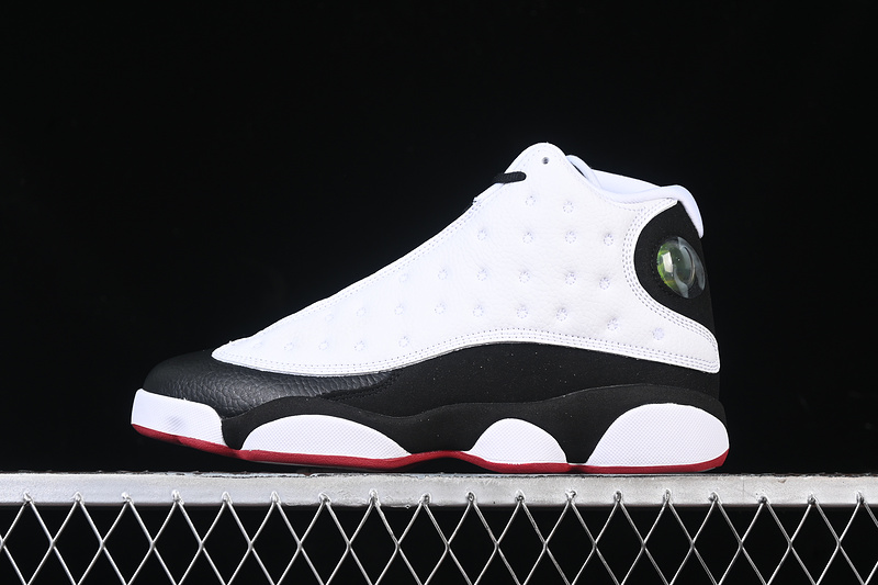 Nike Air Jordan 13 Retro Black White Sneakers